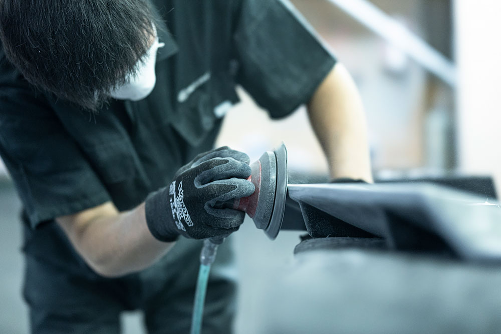 FRPハンドレイアップ製法3